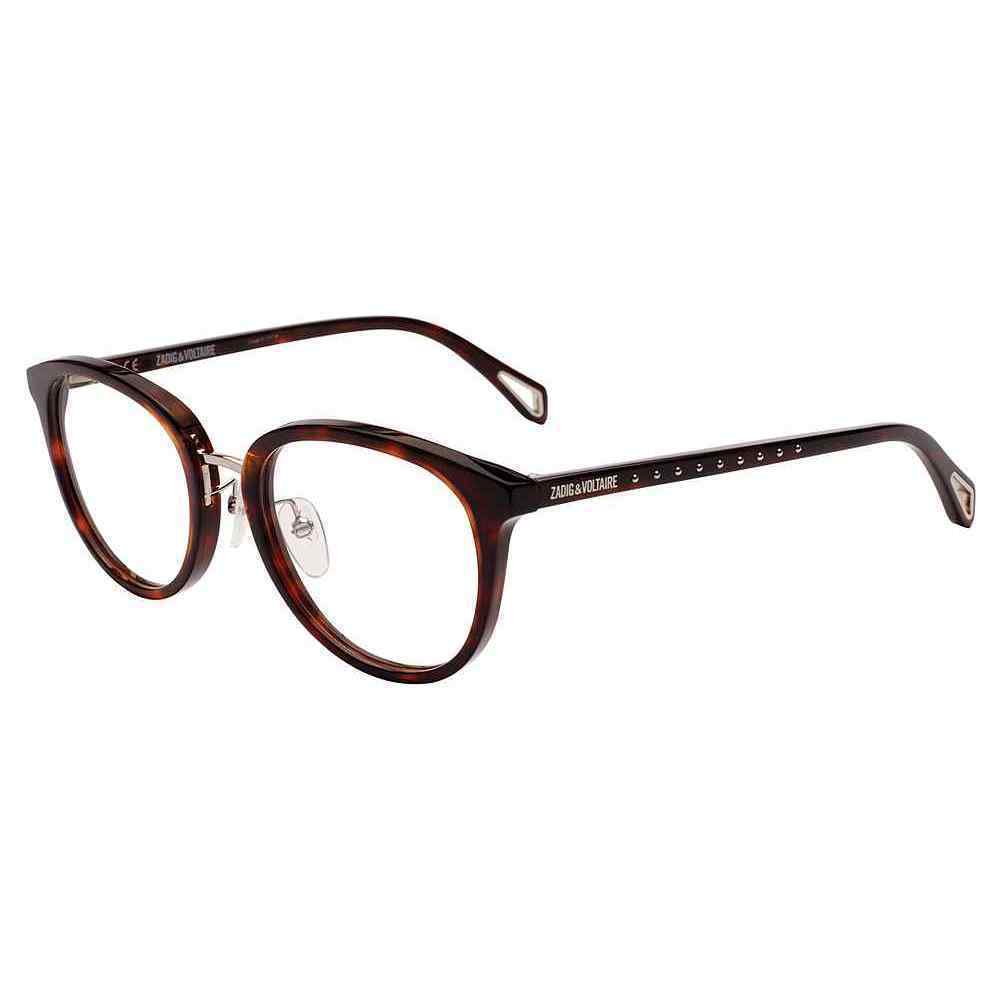 ZADIG & VOLTAIRE OPTICAL VZV268 Eyeglasses BROWN-714 51mm